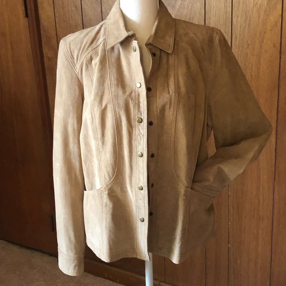 Coldwater Creek Suede Jacket